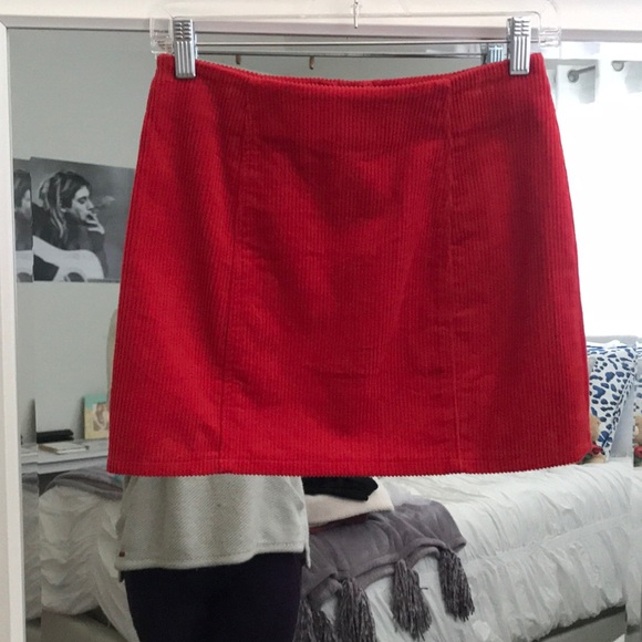 Red Forever 21 Skirt - Picture 3 of 3